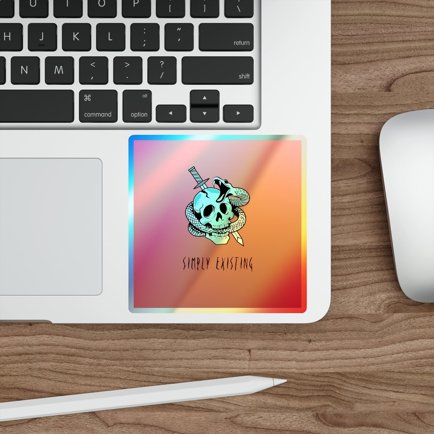 Holographic Die-cut Stickers