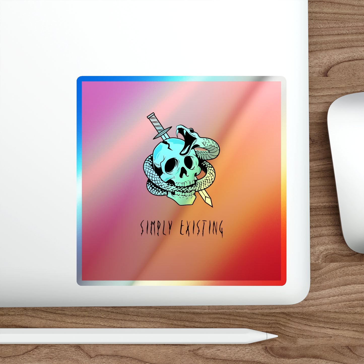 Holographic Die-cut Stickers